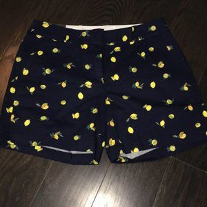 J Crew Factory 5" "Lemon" Shorts